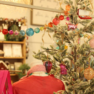 Rainbow Bauble Garland