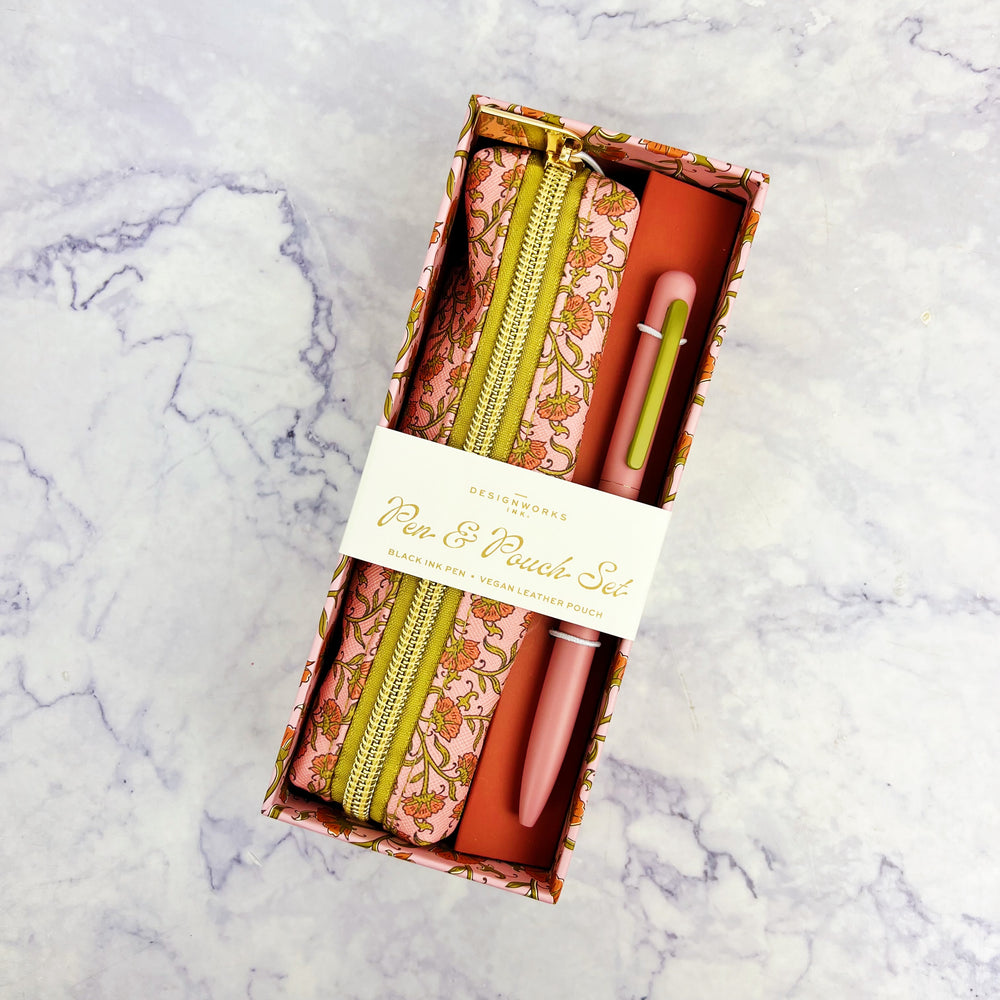 Pen and Pouch Set