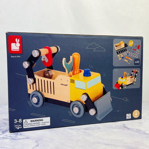 Wood Build & Play Construction Truck