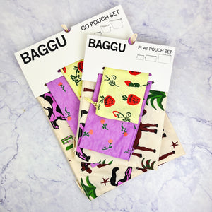 Flat Pouch Set - Painted Prairie
