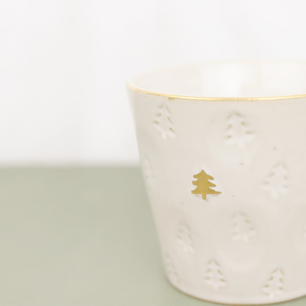 Golden Tree Holiday Mug