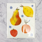 Fruit Family Print