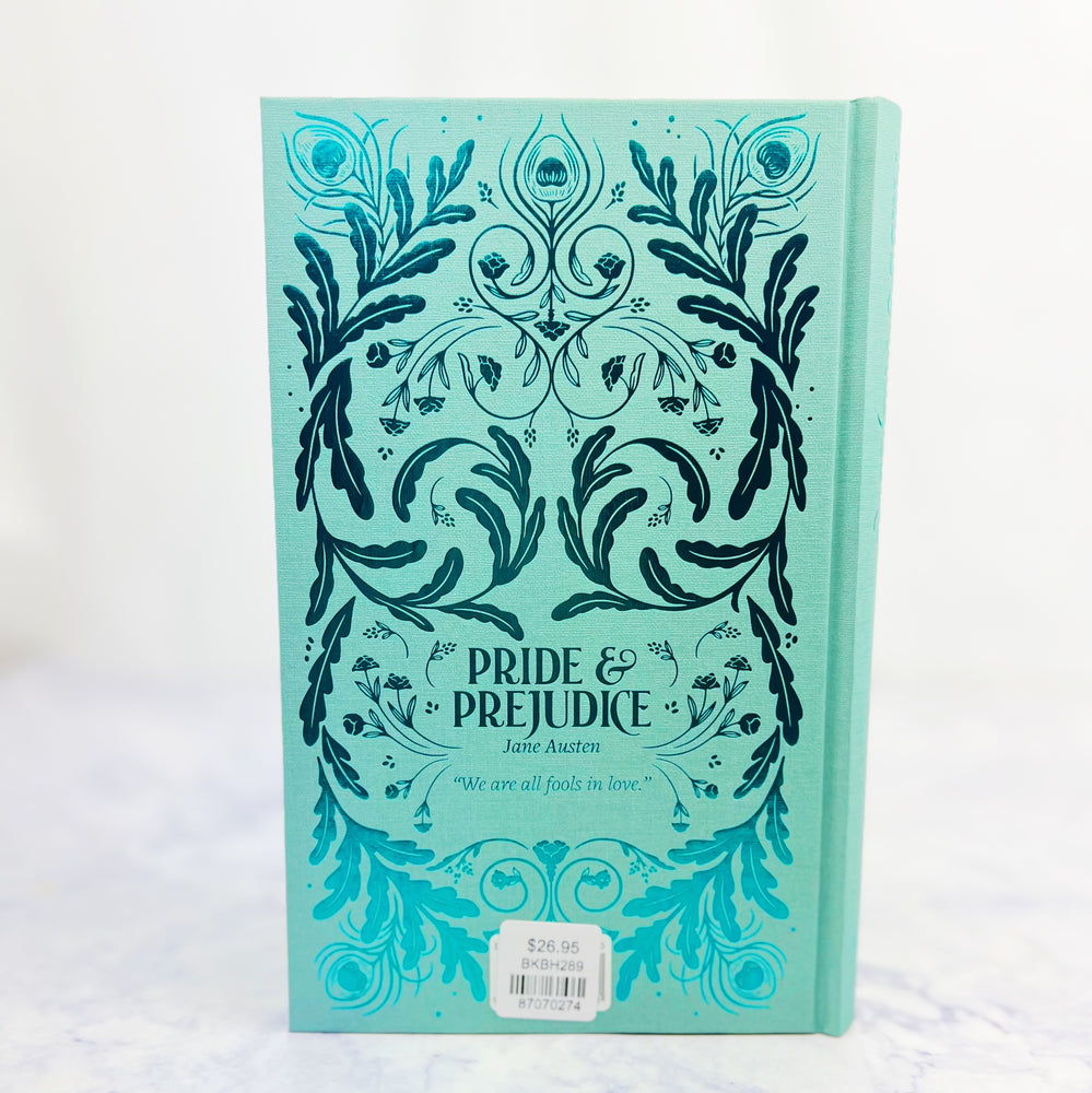 Gilded Pride and Prejudice Hardcover