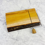 Mahogany Wood Cheese Cutting Board