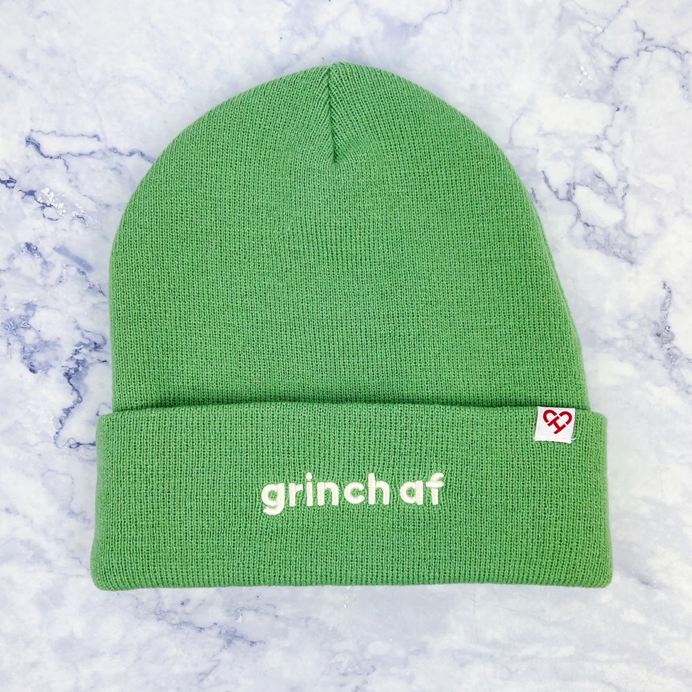 Grinch AF Beanie