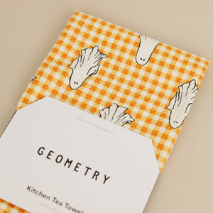 Gingham Ghosts Tea Towel