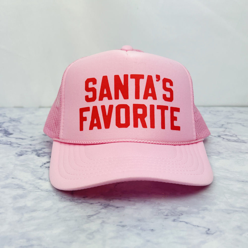 Santa's Favorite Trucker Hat