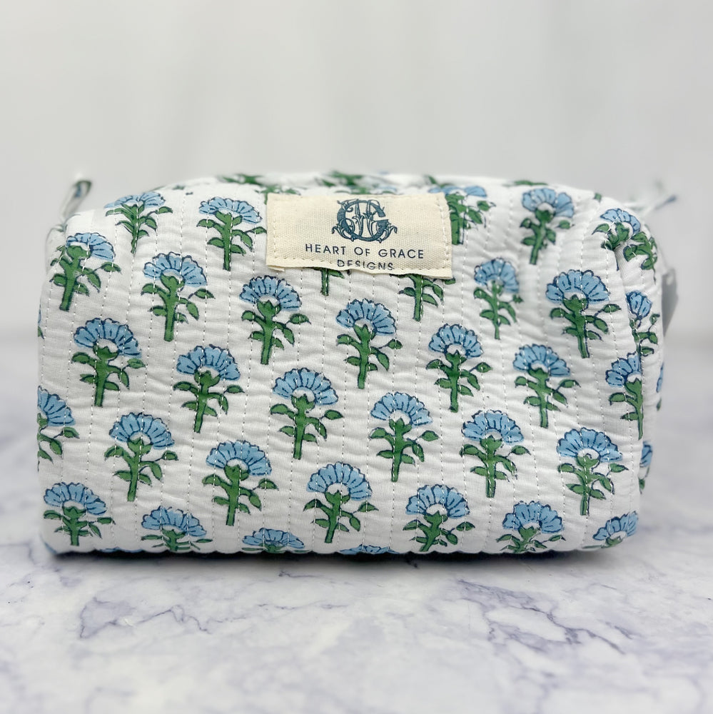 Carolina Quilted Cosmetic Bags