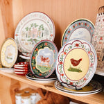 Home Sweet Home Porcelain Dessert Plate