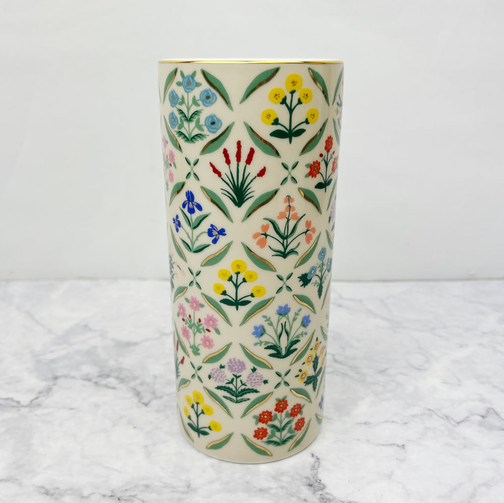 
                
                    Load image into Gallery viewer, Floral Porcelain Vase
                
            