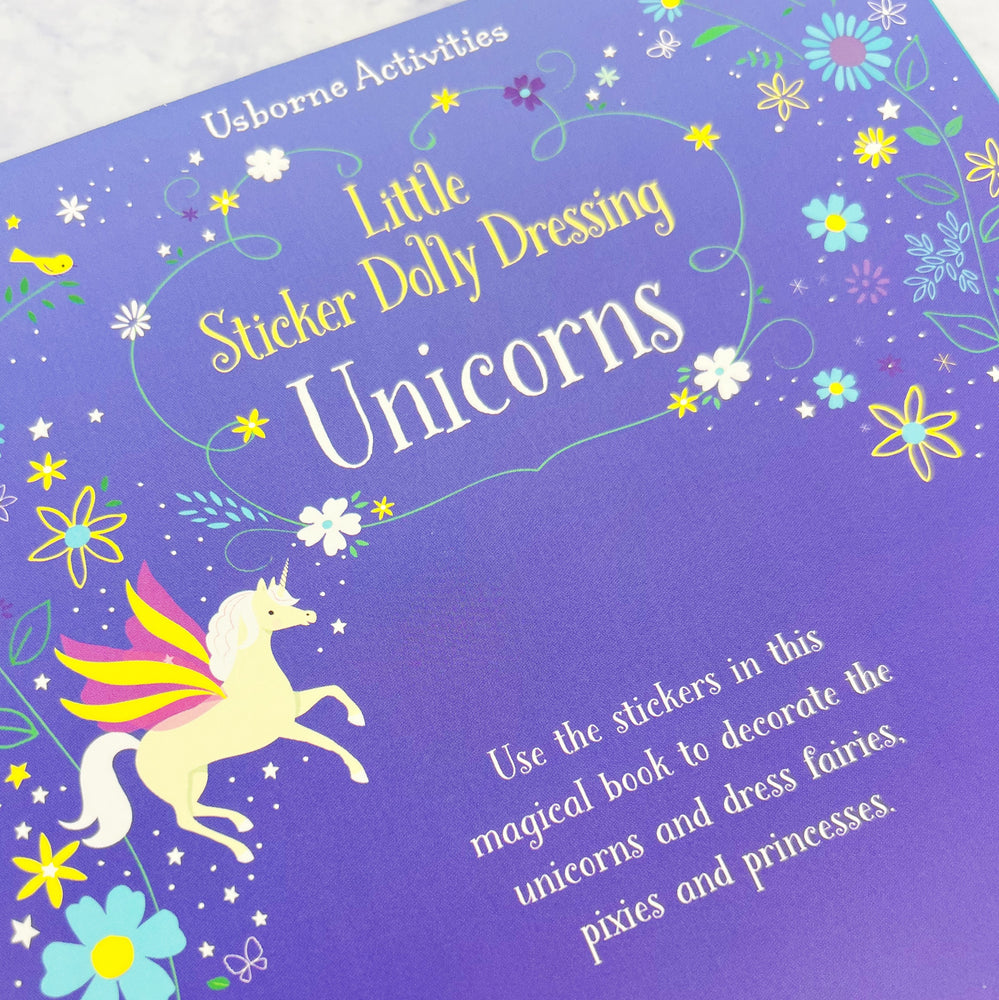 Little Sticker Dolly Dressing Unicorns