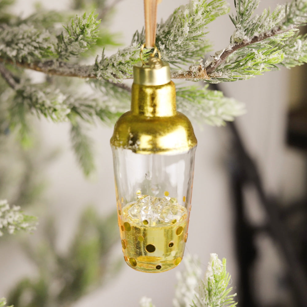 Glass Cocktail Ornament