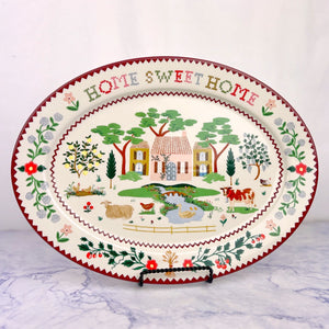 Home Sweet Home Porcelain Platter