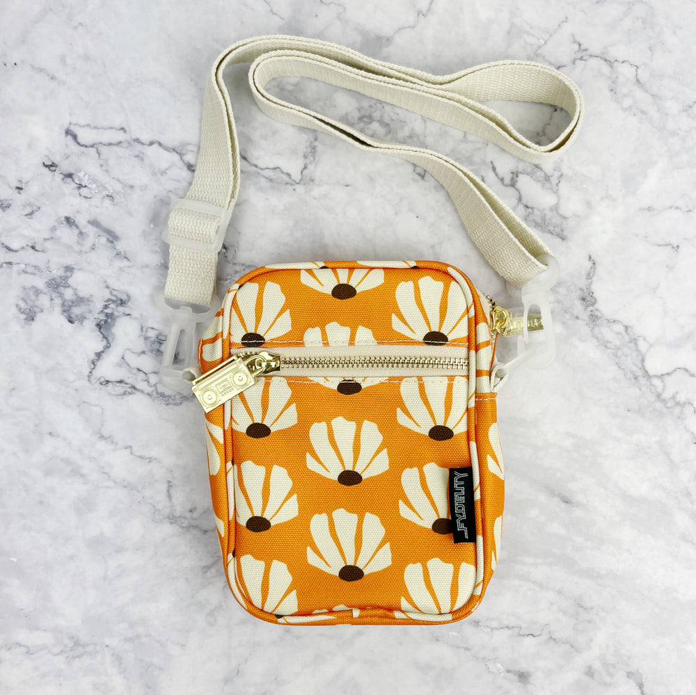 
                
                    Load image into Gallery viewer, Orange Shells Crossbody Mini Brick Bag
                
            