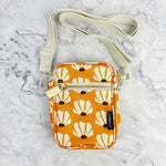 Orange Shells Crossbody Mini Brick Bag