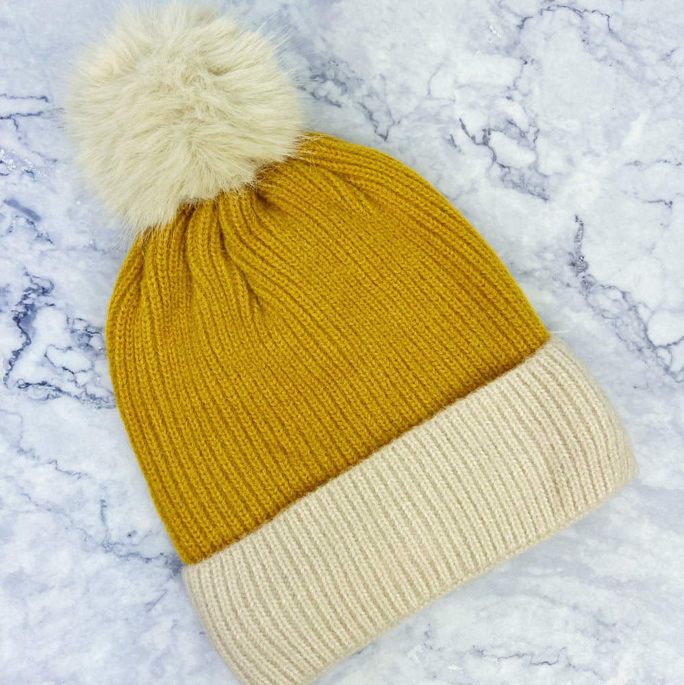 Color Block Beanie