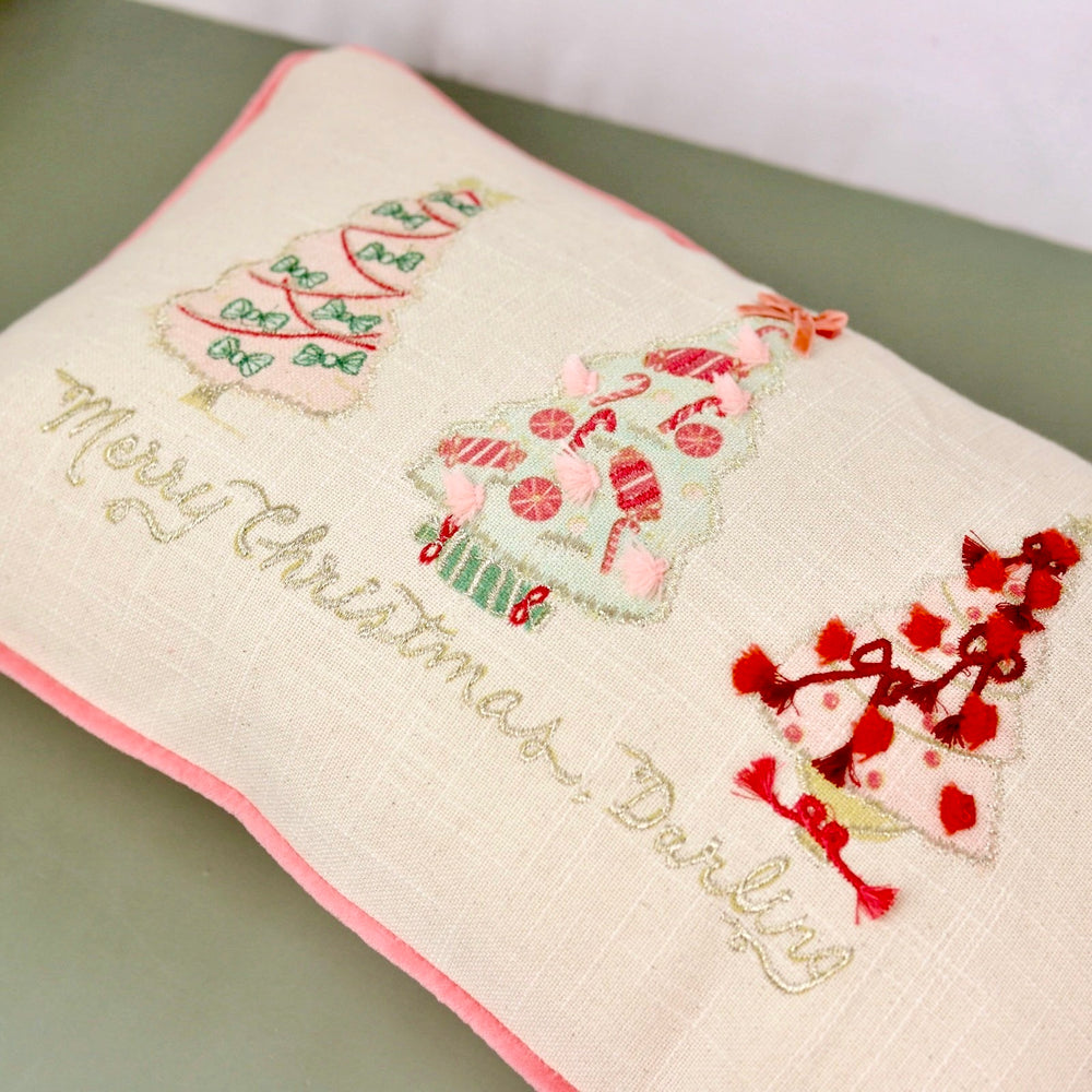 Merry Christmas Darling Pillow