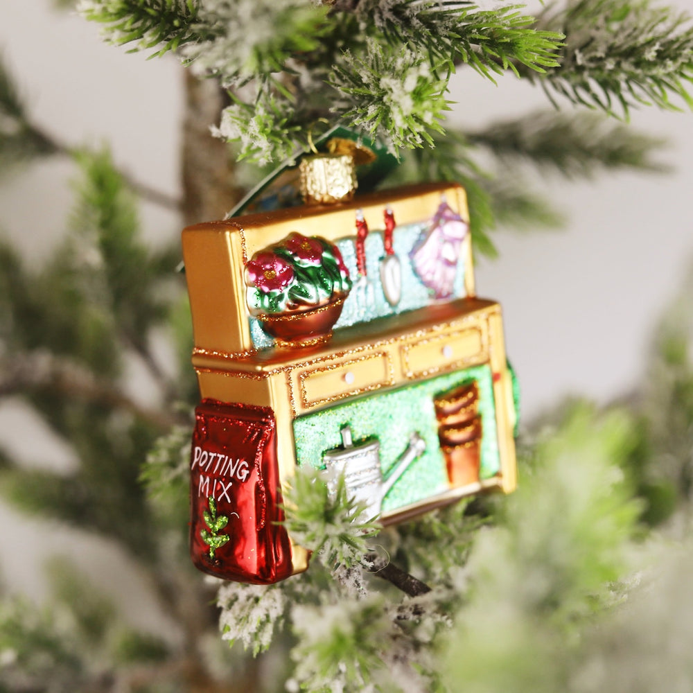 Potting Bench Ornament