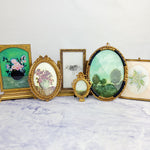 Gold Frames with Landscape Art