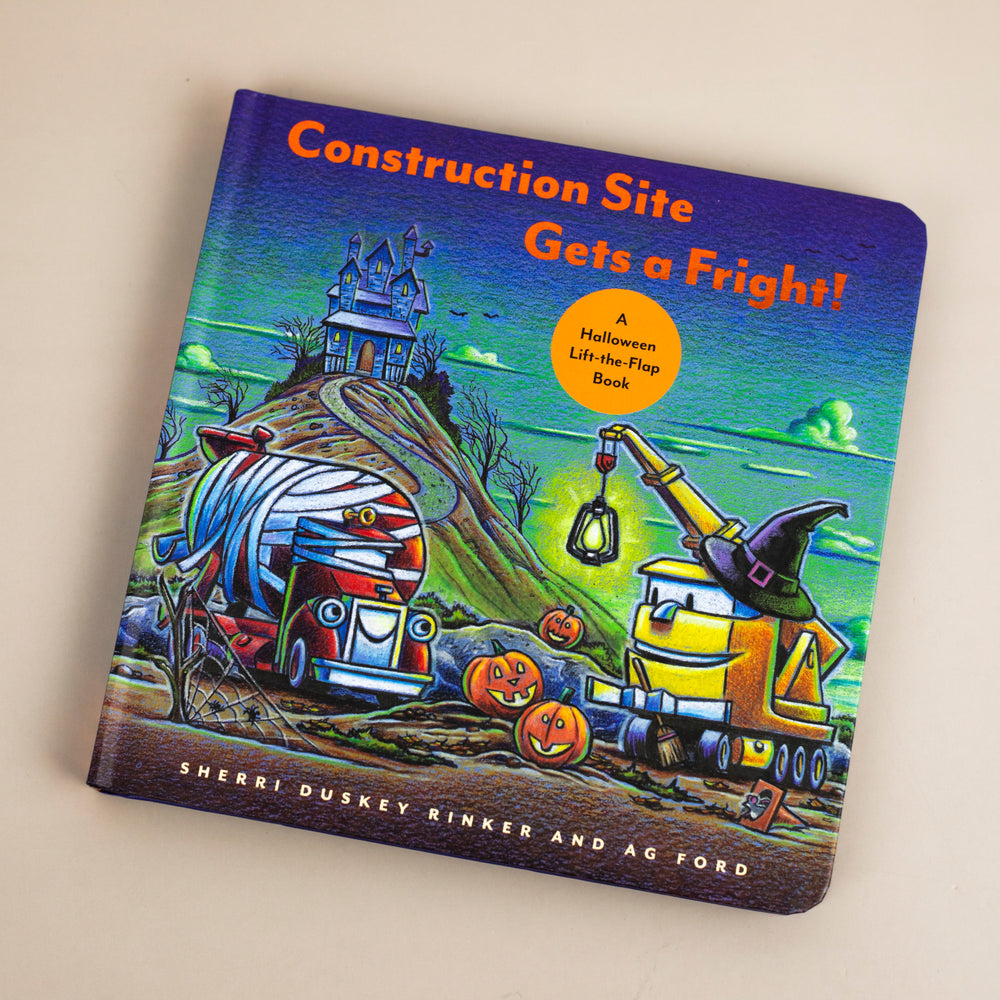Construction Site Gets a Fright! Board Book
