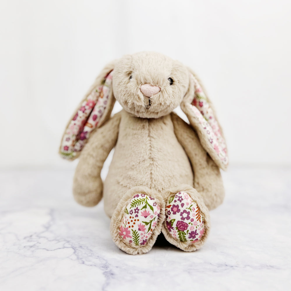 Little Beige Petal Bunny