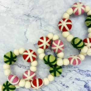 Peppermint Garland