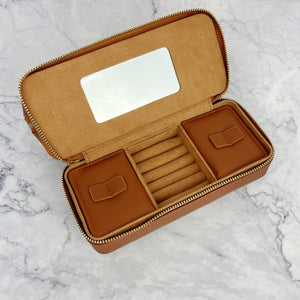 
                
                    Load image into Gallery viewer, Abby Leather Travel Organizer
                
            
