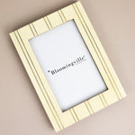 Cream Striped Frame