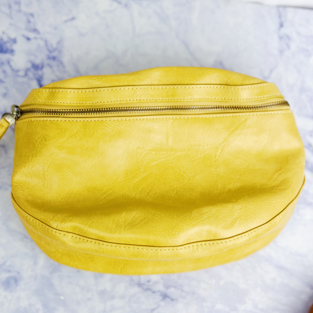 Laura Contrast Strap Sling Belt Bag