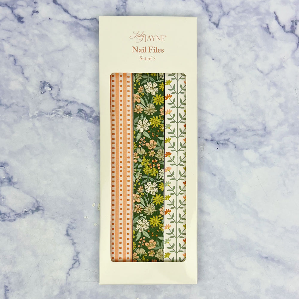 Floral Nail Files