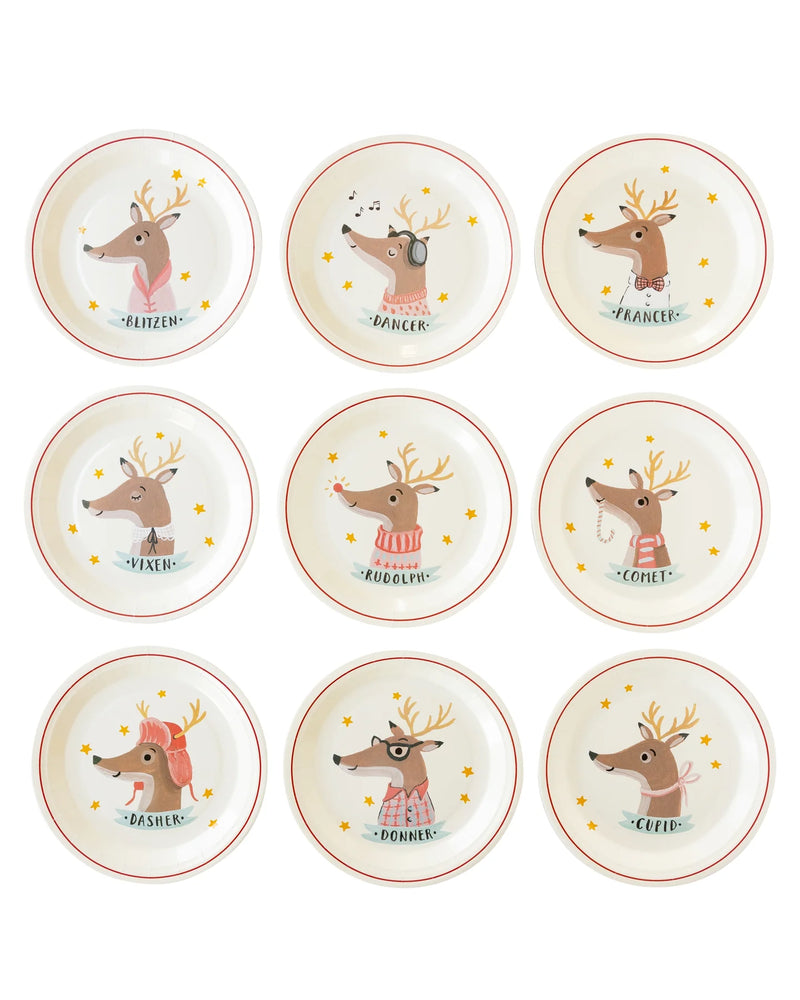 
                
                    Load image into Gallery viewer, Dear Rudolph Paper Plate Set
                
            