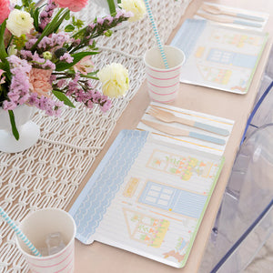 Garden Shed Paper Plates