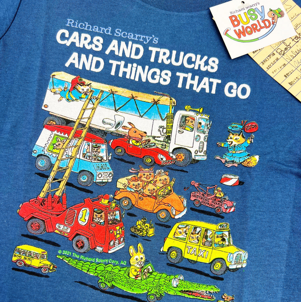 Richard Scarry Cars and Trucks Kids' T-Shirt