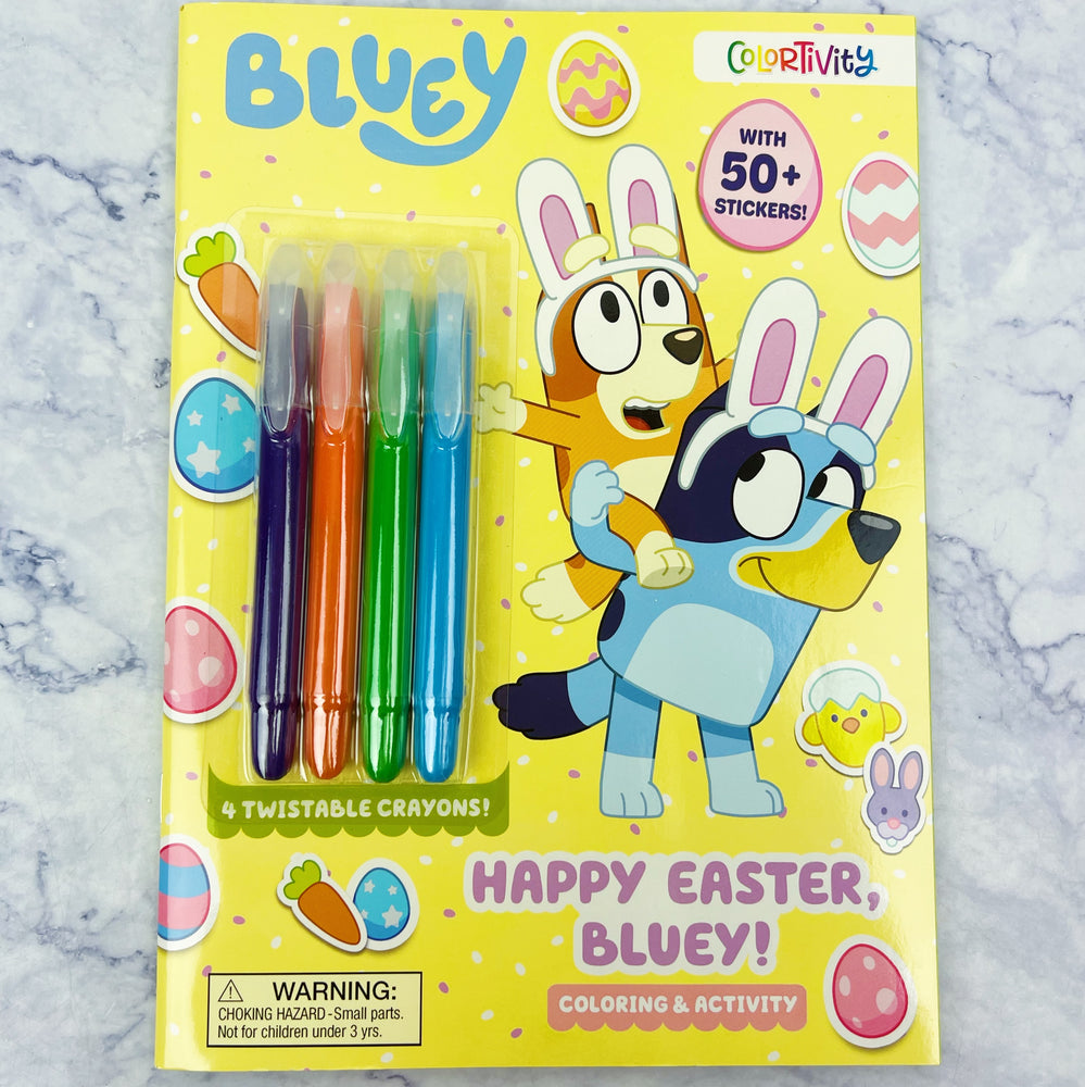 Bluey Colortivity: Happy Easter, Bluey!