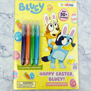 Bluey Colortivity: Happy Easter, Bluey!