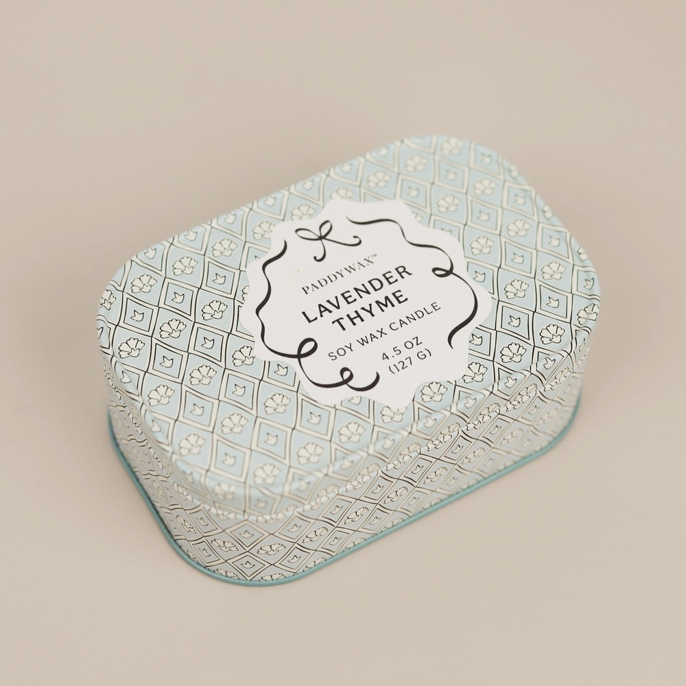 Cherie Printed Tin Candle