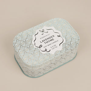 Cherie Printed Tin Candle