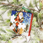 Santa Jigsaw Puzzle Ornament