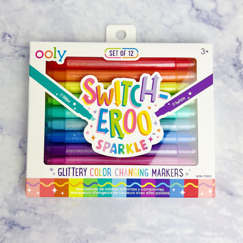 Switch-eroo! Glitter Color Changing Markers