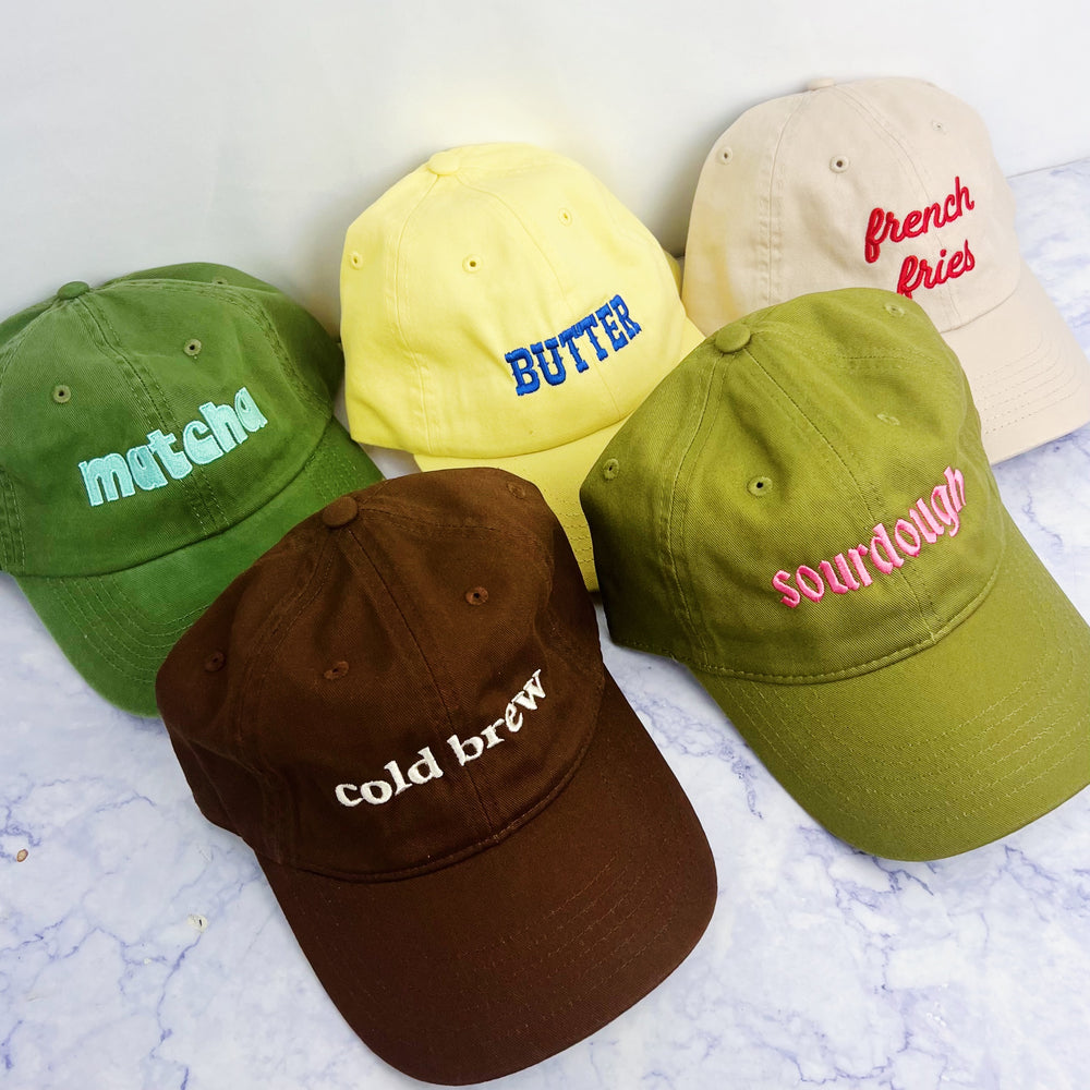 Embroidered One-Liner Hats