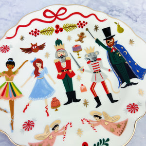 Rifle Paper Co Porcelain Nutcracker Plate