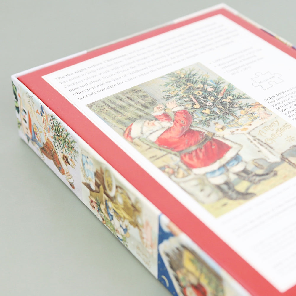 Santa Trims the Tree 1,000-Piece Puzzle