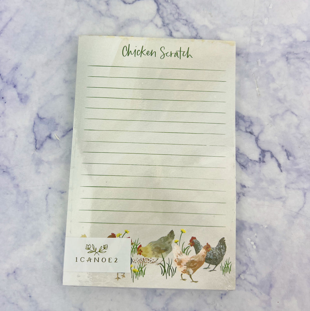Chicken Scratch Notepad