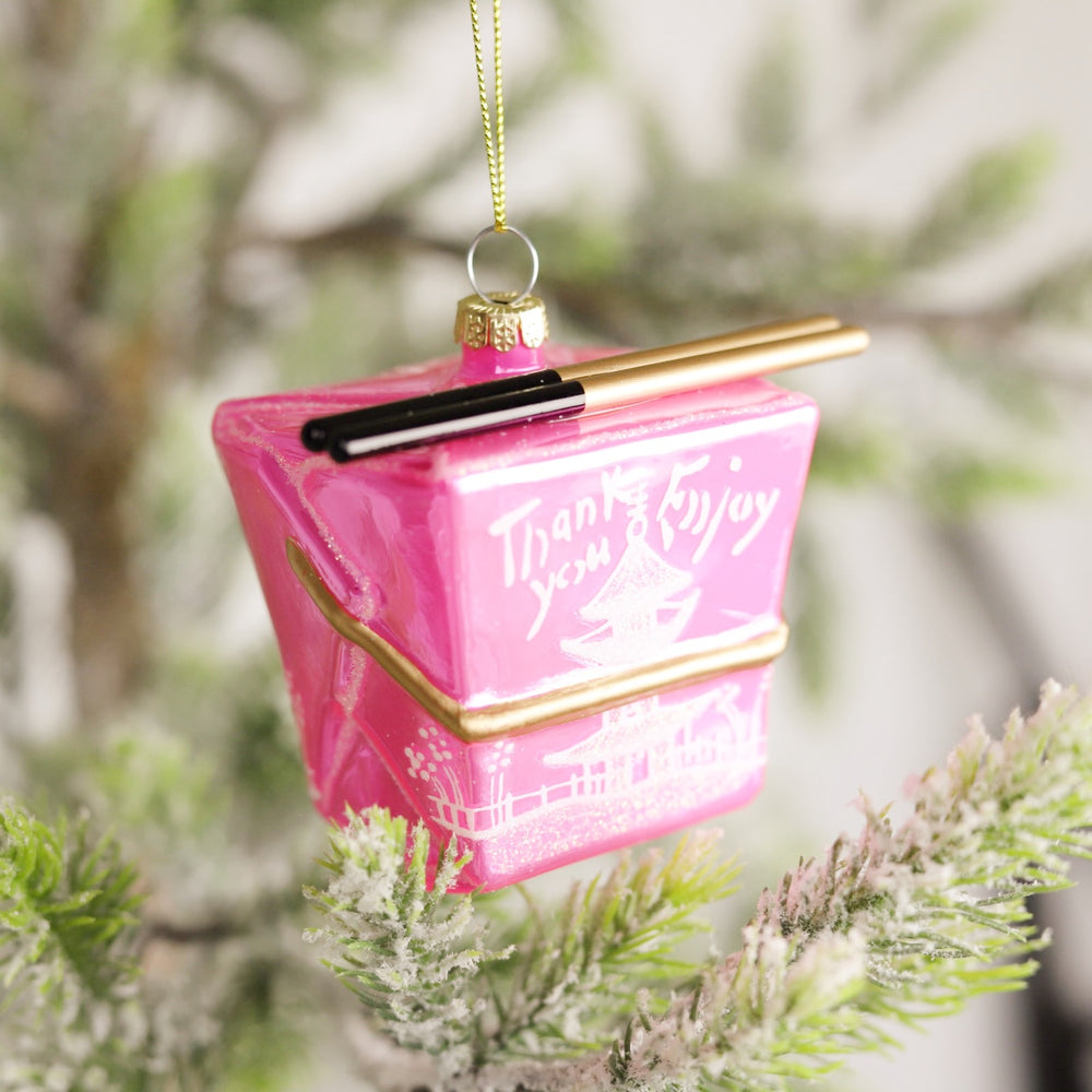 Chinese Takeout Box Ornament