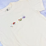 Embroidered Spring Garden Tee