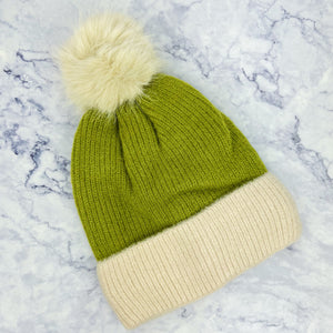 Color Block Beanie