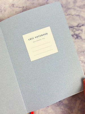 Gouache Floral Hardback Notebook