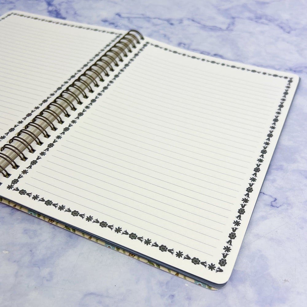2026 Dahlia Spiral Planner