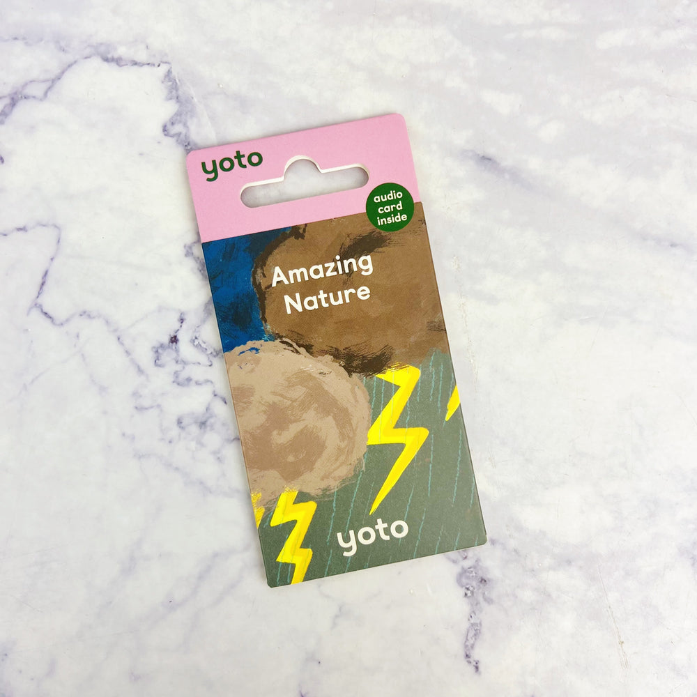Yoto Player Card Amazing Nature