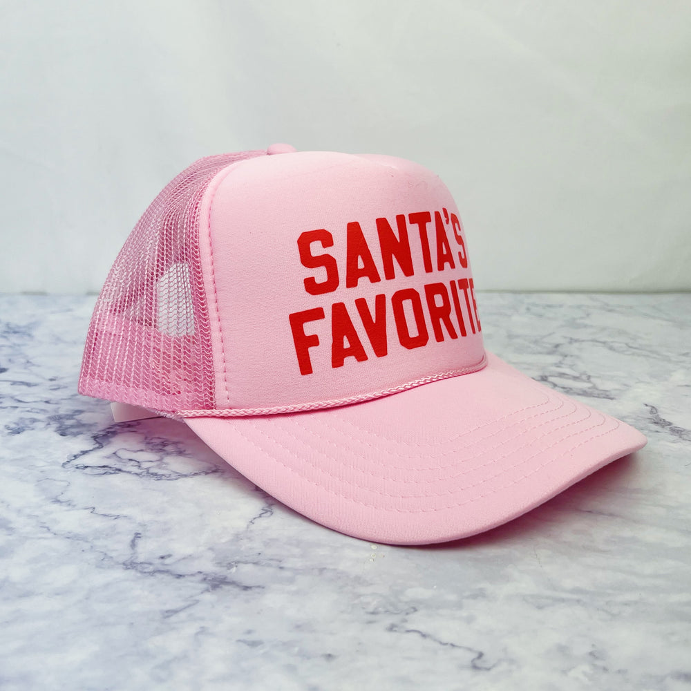 Santa's Favorite Trucker Hat